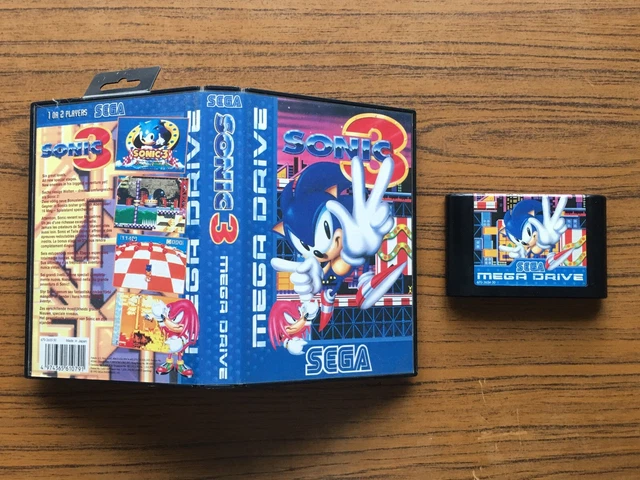 SONIC 3 THE HEDGEHOG - Sega MegaDrive Version PAL - Bon état - Article ...