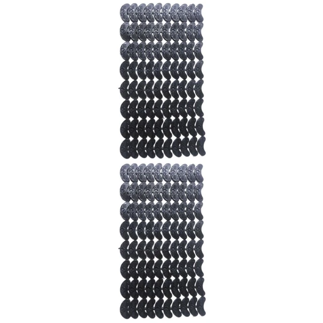 160 pezzi scarpa antiscivolo suola adesivo scarpe in pelle resistenti all'usura suola