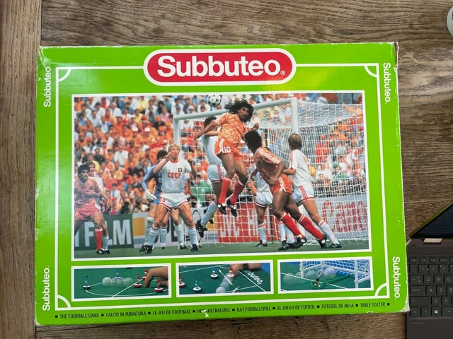 Subbuteo Foot 1991 – Jeu éducatif Miniature – Bon état, Sans Ballons