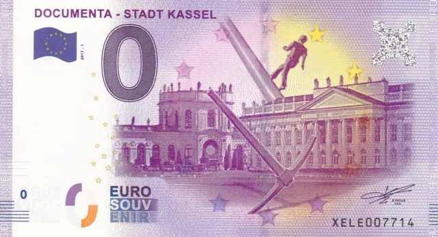 Billet Touristique / Souvenir 0 Euro - DE.  " DOCUMENTA -STADT KASSEL 2017-1 ".