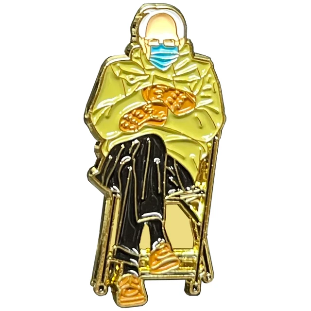 Bernie Sanders President Biden Presidential Inauguration 2020 2021 Mittens PIN