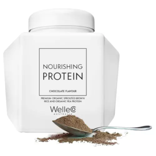 Welleco Australia Nourishing Protein Chocolate 300G Caddy New Bnib Organic Vegan