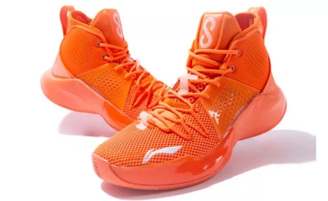 LI-NING SONIC 8 Basketball CJ Mccollum's shoe Orange US 9 (limited ...