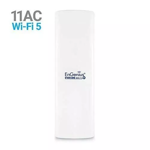 EnGenius ENH500v3 Wireless Bridge leverages the advanced 802.11ac Wave 2 Wi-Fi