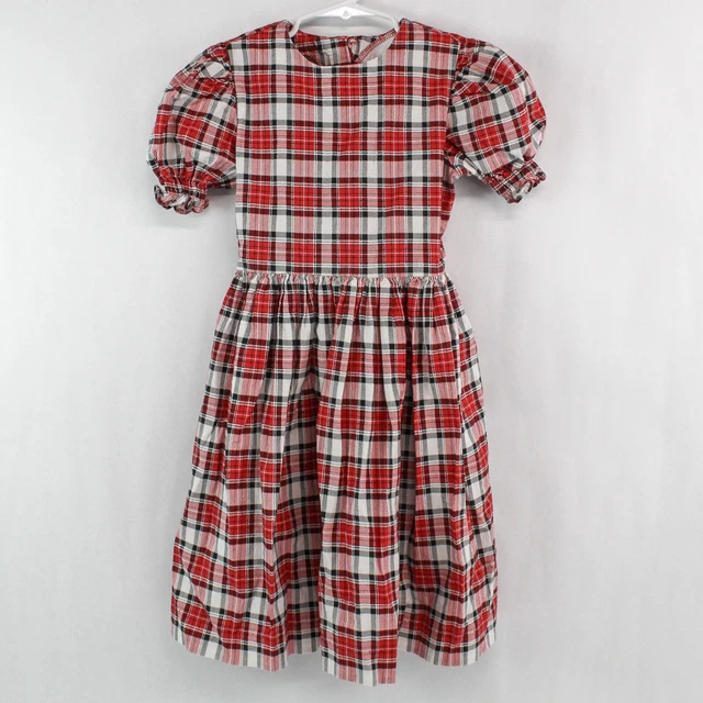 Robe Cérémonie Fillette Tavia Lucci - Manches Ballon, Pois Blanc, Col Claudine, 8-12 Ans, Neuf