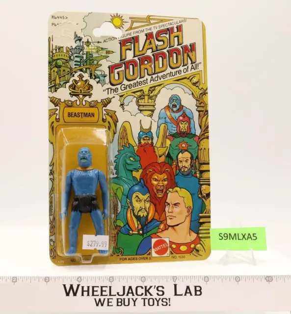 Beastman 4" Flash Gordon Mattel #1530 MOSC NEW 1979 Vintage Action Figure