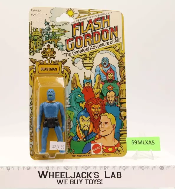 Beastman 4" Flash Gordon Mattel #1530 MOSC NEW 1979 Vintage Action Figure Beastman 4" Flash Gordon Mattel #1530 MOSC NEW 1979 Vintage Action Figure