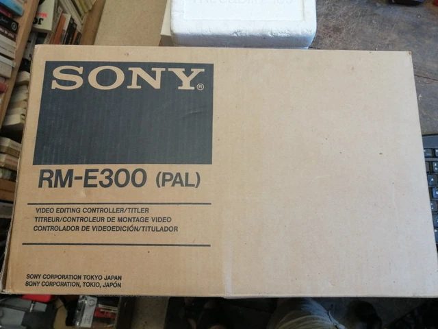 SONY RM-E300 VIDEO Titler/Edit Controller EUR 39,00 - FR