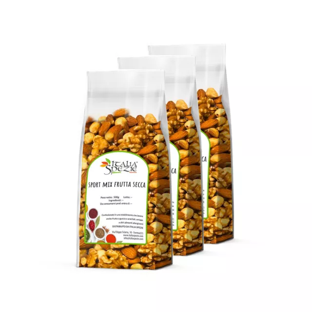 Frutta Secca Sport Mix | Pacchetto da 3kg  -  - Italia Spezie®