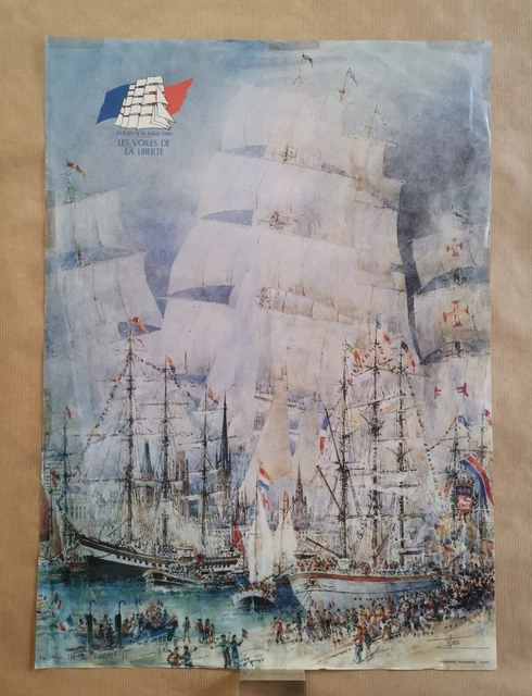 ASSOCIATION LES VOILES DE LA LIBERTE. OUVRAGE OUFFICIEL. ROUEN 9 - 16