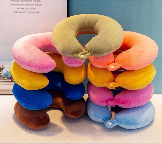 U-shaped Pillow Head Rest Neck Support Neck Pillow Travel Foam Pillow Memory US