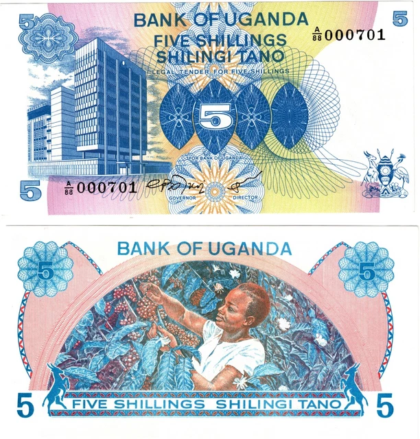 Uganda. 50000 Shillings 2022 3 Consecutive Banknotes - Online auction / Online bidding - Price - Bid
