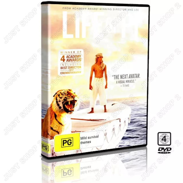 LIFE OF PI PAL DVD R4 Movie NEW SEALED Suraj Sharma $5.90 - PicClick AU