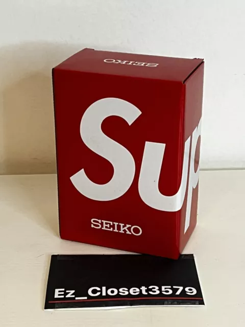 Supreme Seiko Alarm Clock White FW22 Brand New