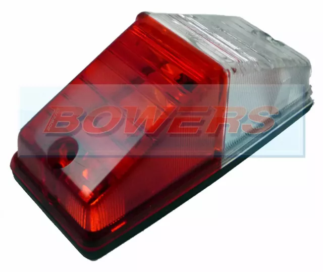 Vignal 12V/24V Red Clear Side Rear Marker Lamp Light Caravan Motorhome Trailer