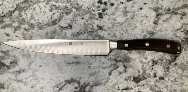 Wusthof Ikon Blackwood 8" Carving Knife 4907 20cm New Other