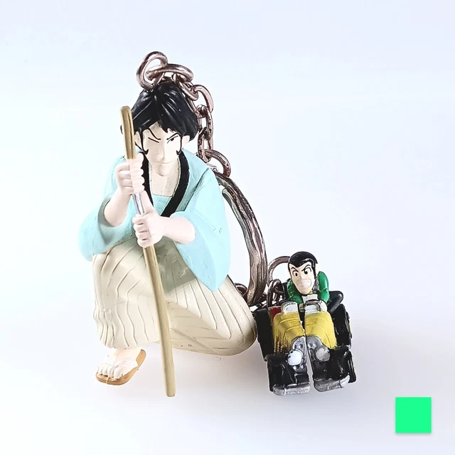 Porte-clés Lupin III - Goemon 10cm, Banpresto 1998 - Vintage Rare, Pliable