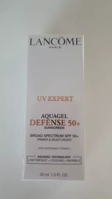 Lancome UV Expert Aquagel Defense Sonnencreme LSF 50 NEU und Originalverpackt