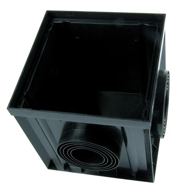 Hofablauf Hofsinkkasten 25x25x25cm 30x30x30cm A15 B125 C250 Kunststoff