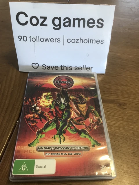 WELCOME TO CHAOTIC Volume 1 DVD Australian Release Kids Action  