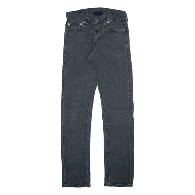 LEVI'S 511 Jeans da uomo grigi slim skinny W30 L30