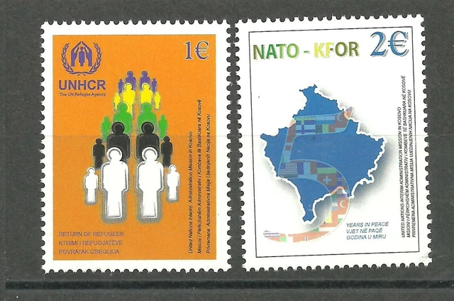 KOSOVO 2004 UNHCR NATO KFOR MI 18-19 Satz postfrisch