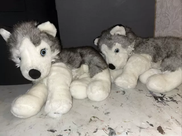 Storm husky discount soft toy