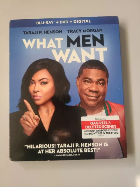 What Men Want (Blu-ray, 2019 ) slipcover