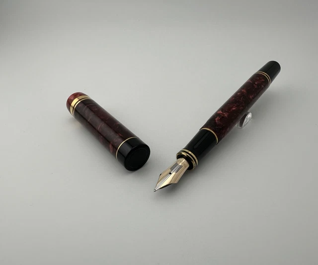 Stylo Plume Parker Duofold Centennial Tango – Plume Or 18K Massif – Occasion De Luxe