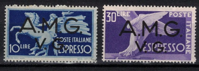 ITALY VENEZIA GIULIA Scott 1LNE1-2 Mint Hinged