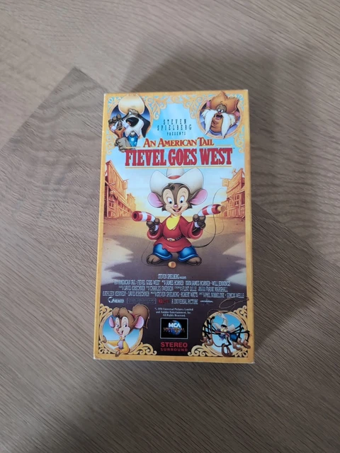 AN AMERICAN TAIL: Fievel Goes West VHS 1992 Animated Classic - Good ...