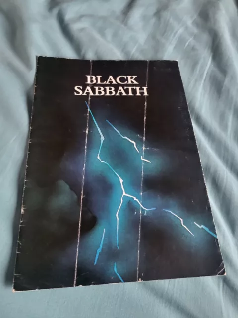 Black Sabbath 1975 European Tour Programme