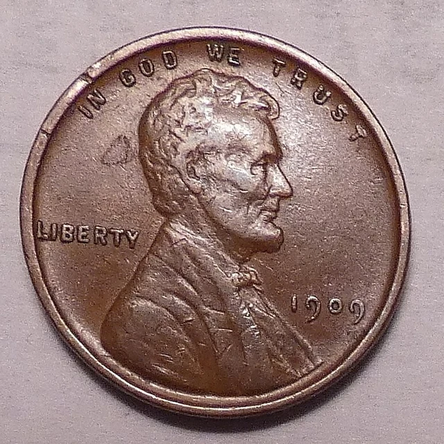 1909 P VDB Lincoln Wheat Penny Cent -  BETTER GRADE DETAILS-NICE WHEATS
