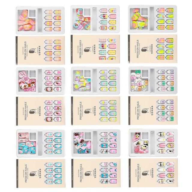 pour les faux ongles Couverture complète Appuyez sur les ongles Faux ongles