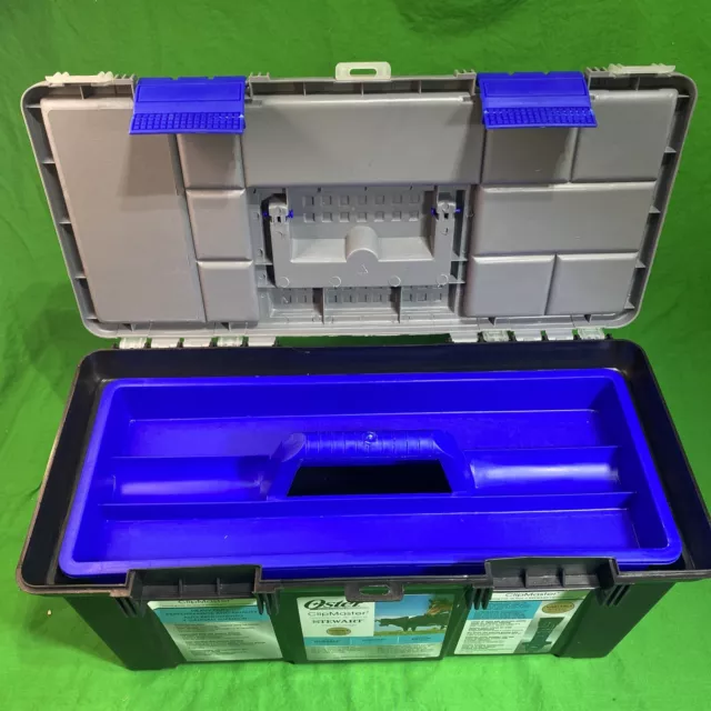 Oster Tool Box Carrying Case for Clipmaster, Showmaster & Shearmaster BOX ONLY