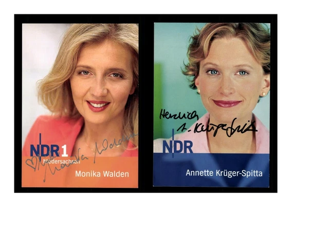 12 AUTOGRAMMKARTEN HR Moderatoren Original Signiert ## K 1528 EUR 3,99 - PicClick DE