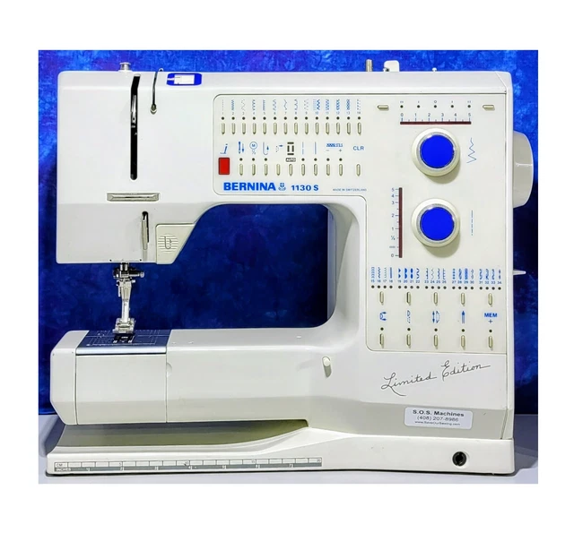 BERNINA 1130 SPECIAL LE Sewing Machine ProServiced 100 Perfect 2Yr