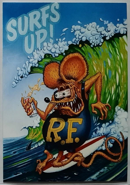 Rat Fink Sticker Surf Rat Fink 