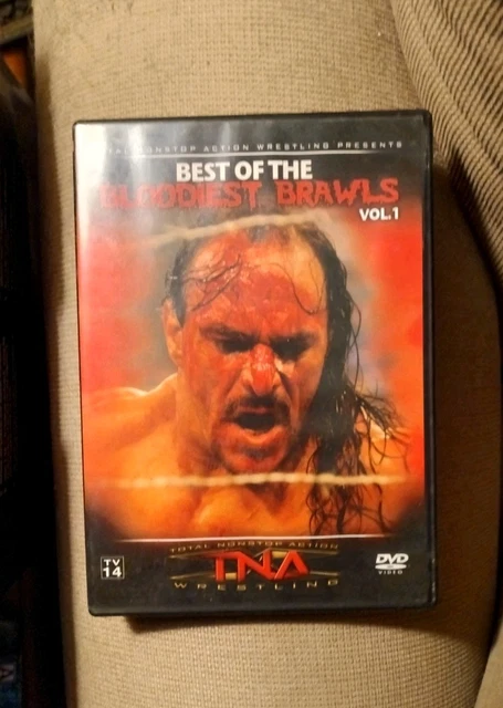 TNA WRESTLING BEST Of Bloodiest Brawls DVD Hard To find Cover
