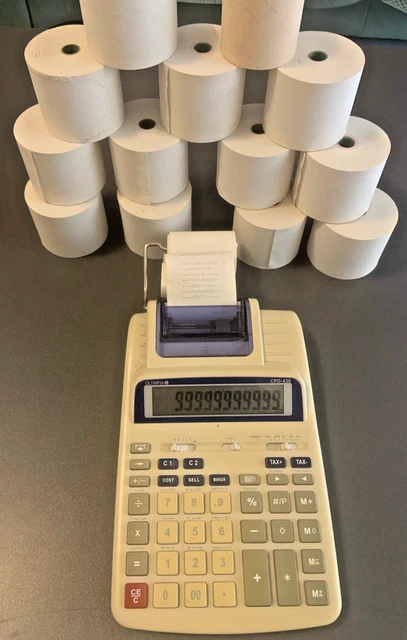 Calculatrices Olympia sur pile