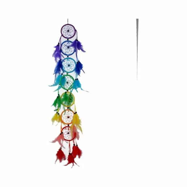 Chakra Regenbogen Traumfänger Die Farben Ihrer Träume 8 cm Kette Weihnachten