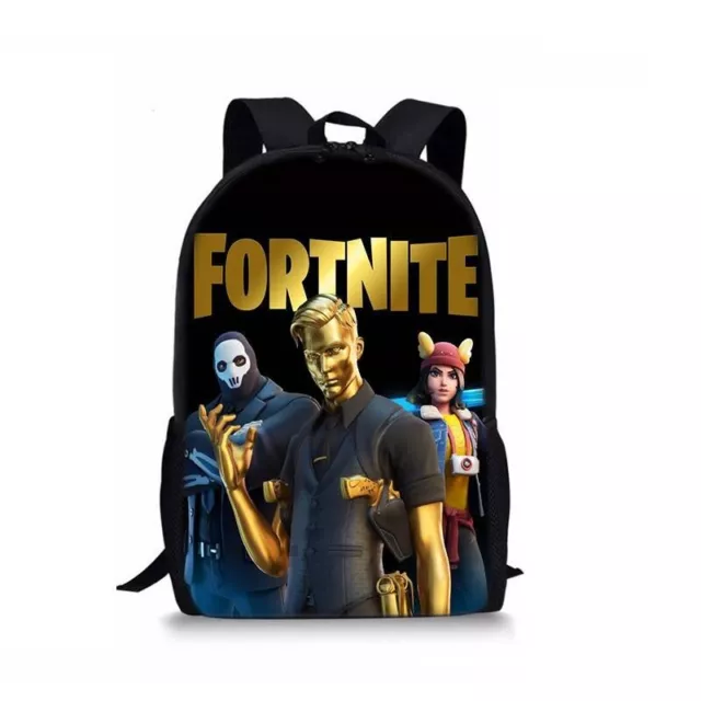 Fortnite School Backpack Book Bag 16” For Kids Teens Boys Girls