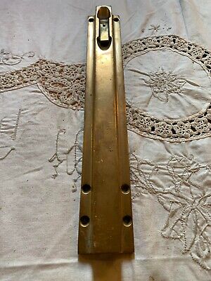 One Reclaimed Antique Bronze Victorian Door Bolt Lock Latch Furniture (EBZ225) 2
