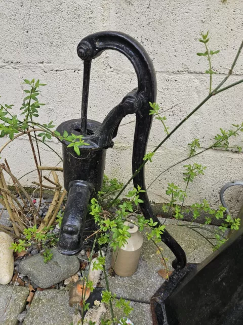 Vintage Cast Iron Water Pump Medium - Large, Reclaimed, Salvage, Fabulous Patina