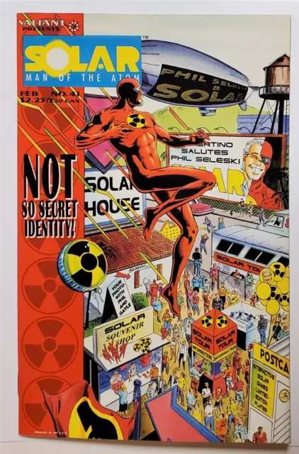 Solar, Man of the Atom #41 (Feb 1995, Acclaim / Valiant) VF/NM