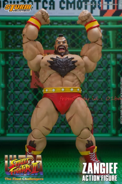 Perfevt Storm Toys 1/12 Street Fighter Ii Zangief Action Figure In Stock New