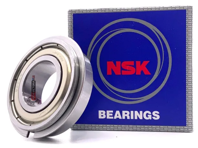 NSK 6003 ZZ NR DEEP GRROVE BALL BEARING, METAL SHIELDED + SNAP RING 17x35x10 mm