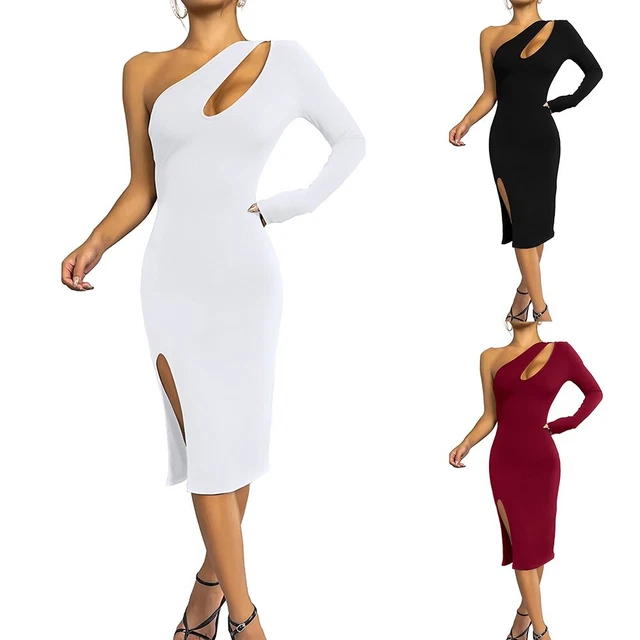 Robe De Cocktail Noire Et Sarcelle Nicole Miller - Taille 0/XS - Épaule Froissée - Soie - Neuf étiqueté