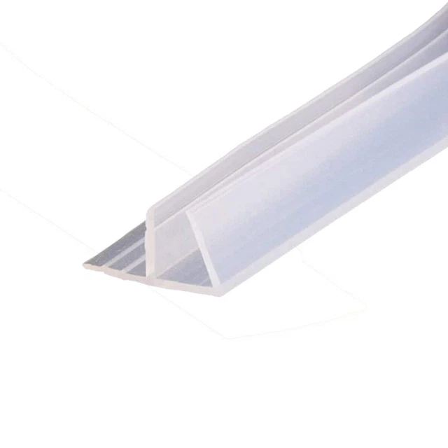 Guarnizione Per Vetro 8mm Con Aletta 12mm - 220cm, Trasparente, Per Box Doccia E Vetrate - Foto 13