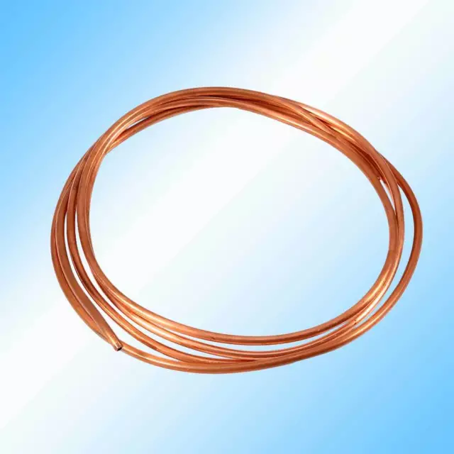 2M Soft Copper Tube Pipe OD 4mm X ID 3mm For Refrigeration Plumbing 2